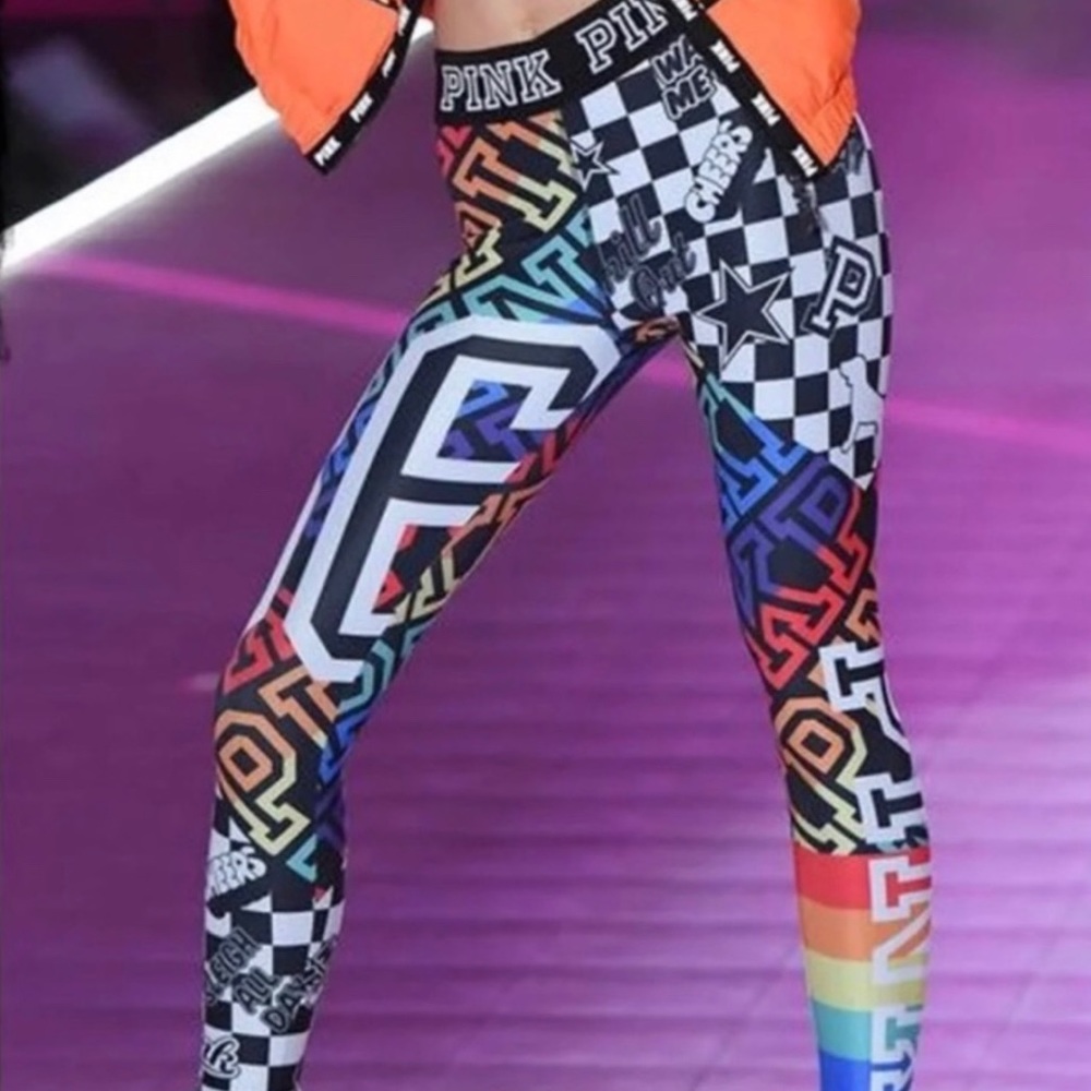 Hold***  Pink Fashion Show Leggings